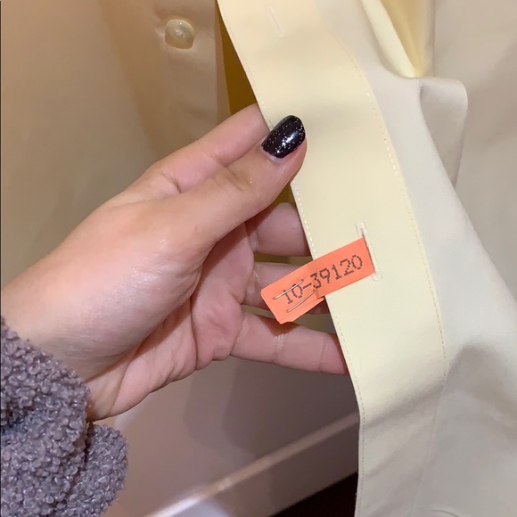 Enro Yellow Dress Shirt - Picture 4 of 10